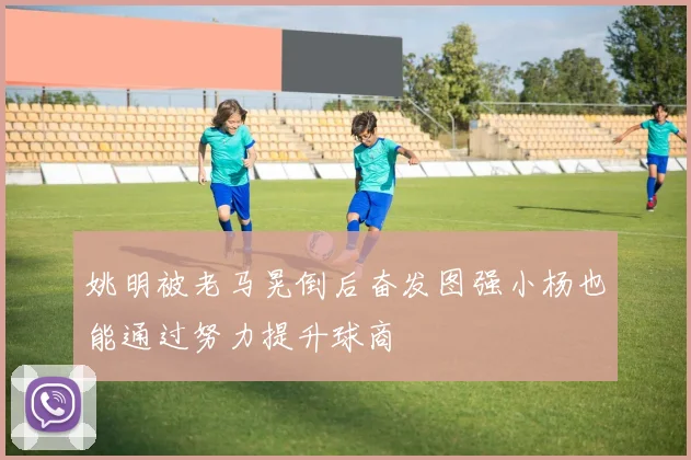 姚明被老马晃倒后奋发图强小杨也能通过努力提升球商
